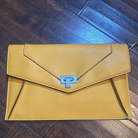 Melie Bianco Handbags - Super Cute Yellow Summer Clutch by melie bianco